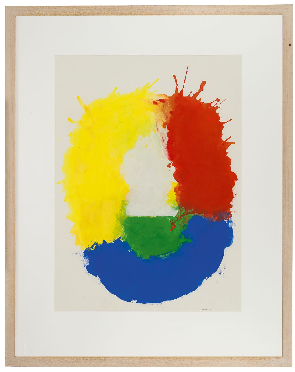 Diederen J.  | Jozef 'Jef' Diederen | Aquarellen en tekeningen te koop aangeboden | Zonder titel, gouache op papier 74,5 x 53,5 cm, gesigneerd rechtsonder en gedateerd '89