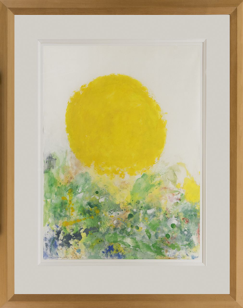 Diederen J.  | Jozef 'Jef' Diederen | Aquarellen en tekeningen te koop aangeboden | Zonder titel, aquarel en gouache op papier 75,0 x 53,0 cm, gesigneerd rechtsonder en gedateerd '89