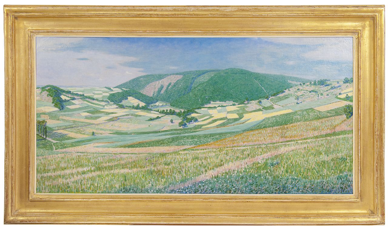 Hart Nibbrig F. | Ferdinand Hart Nibbrig, Landschap in de Eifel, olieverf op doek 60,4 x 120,5 cm, gesigneerd rechtsonder en te dateren ca. 1906-1909 Hart Nibbrig F. | Ferdinand Hart Nibbrig, Landschap in de Eifel, olieverf op doek 60,4 x 120,5 cm, gesigneerd rechtsonder en te dateren ca. 1906-1909