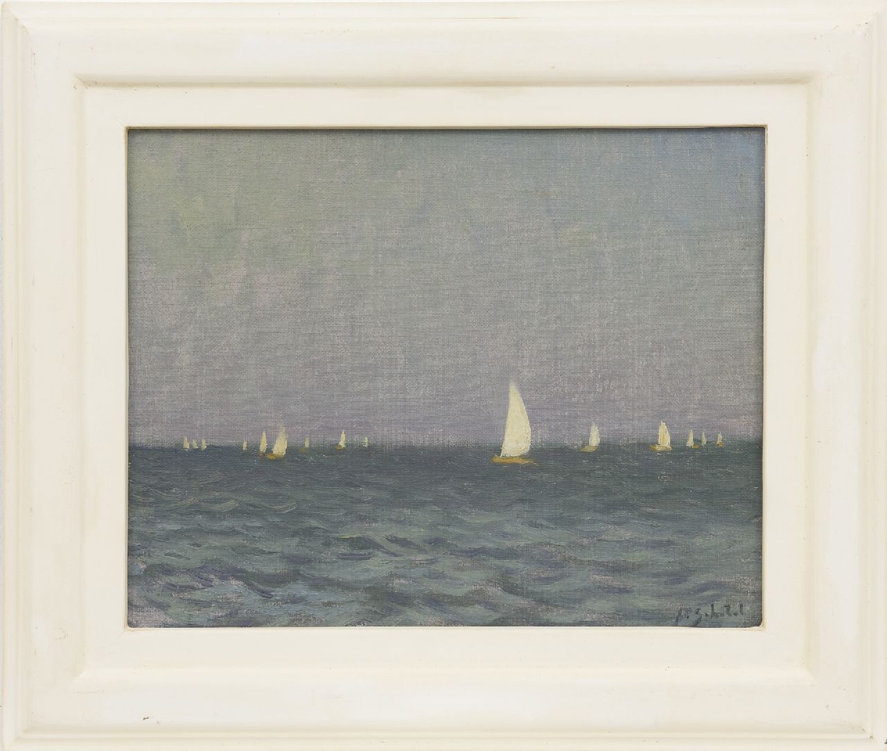 Schotel A.P. | Anthonie Pieter Schotel, Pampussen op de Loosdrechtse Plassen, olieverf op doek op paneel 23,0 x 29,0 cm, gesigneerd rechtsonder Schotel A.P. | Anthonie Pieter Schotel, Pampussen op de Loosdrechtse Plassen, olieverf op doek op paneel 23,0 x 29,0 cm, gesigneerd rechtsonder