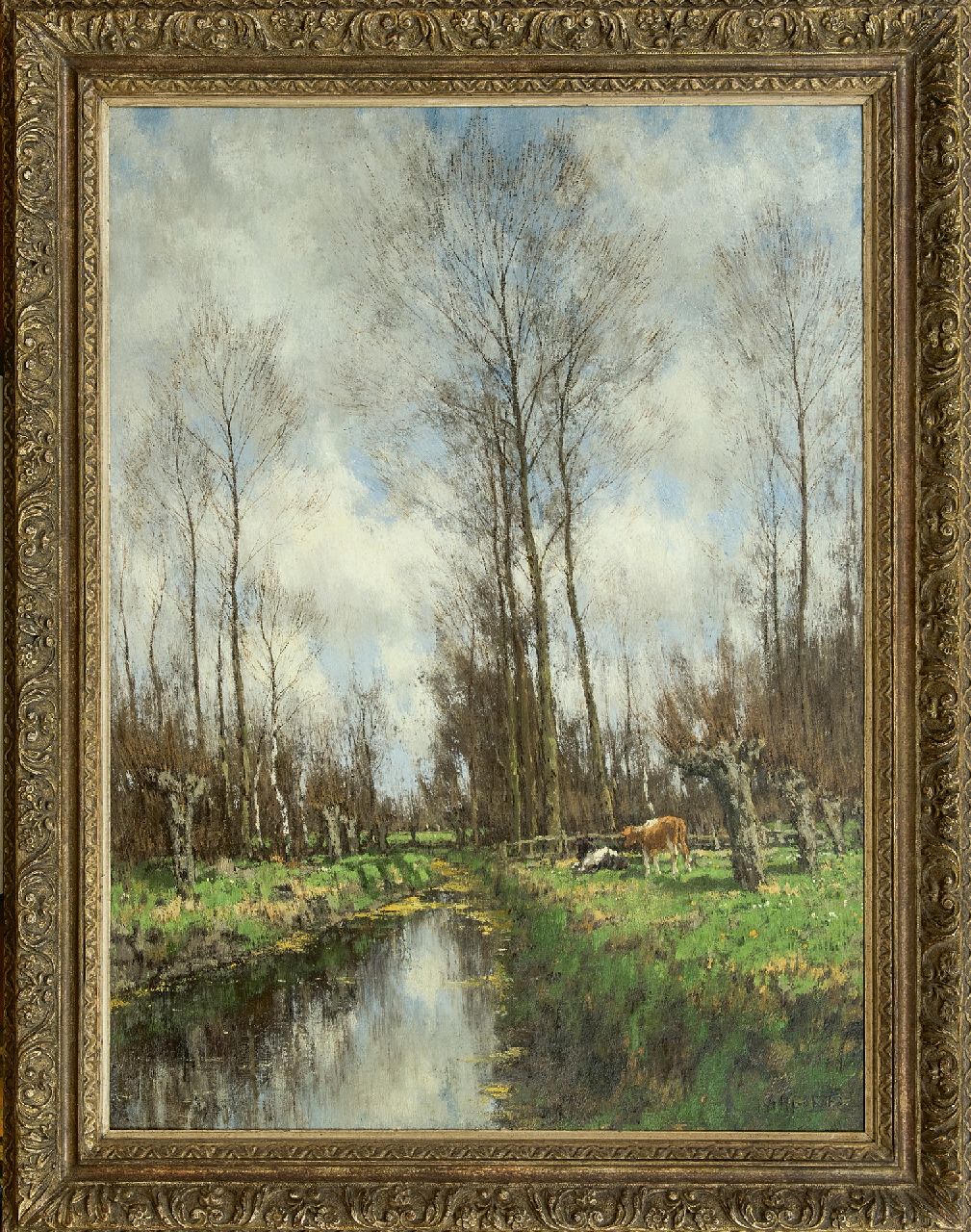 Gorter A.M.  | 'Arnold' Marc Gorter, De Vordense Beek, olieverf op doek 101,0 x 75,3 cm, gesigneerd rechtsonder