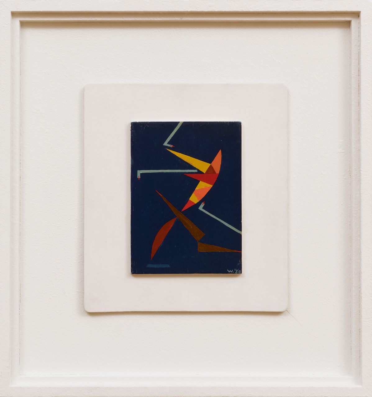 Warb ('Sophia' Elisabeth Warburg) N. | Nicolaas Warb ('Sophia' Elisabeth Warburg), Rien n'est réel, olieverf op paneel 19,6 x 14,2 cm, gesigneerd rechtsonder met initiaal en gedateerd '50 Warb ('Sophia' Elisabeth Warburg) N. | Nicolaas Warb ('Sophia' Elisabeth Warburg), Rien n'est réel, olieverf op paneel 19,6 x 14,2 cm, gesigneerd rechtsonder met initiaal en gedateerd '50