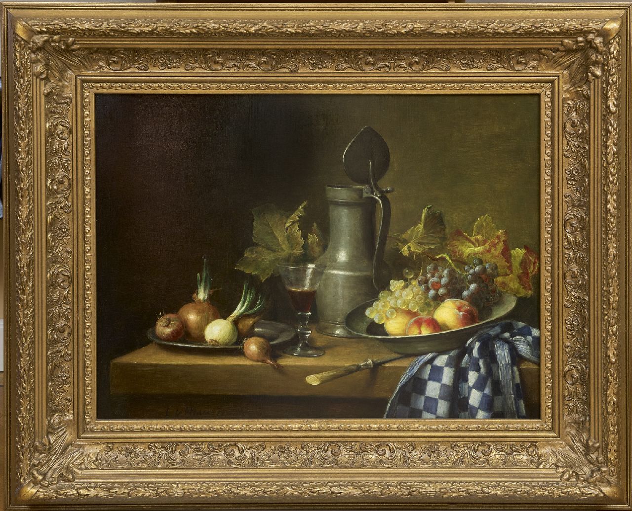 Mair C. le | Cornelis le Mair | Schilderijen te koop aangeboden | Stilleven met gildebeker, olieverf op paneel 60,0 x 80,0 cm, gesigneerd linksonder Mair C. le | Cornelis le Mair | Schilderijen te koop aangeboden | Stilleven met gildebeker, olieverf op paneel 60,0 x 80,0 cm, gesigneerd linksonder