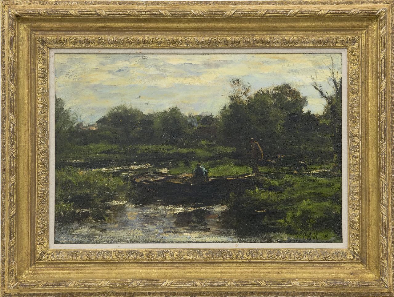 Maris J.H.  | Jacobus Hendricus 'Jacob' Maris, Zandkruiers, olieverf op doek 40,0 x 59,8 cm, gesigneerd rechtsonder en te dateren ca. 1889