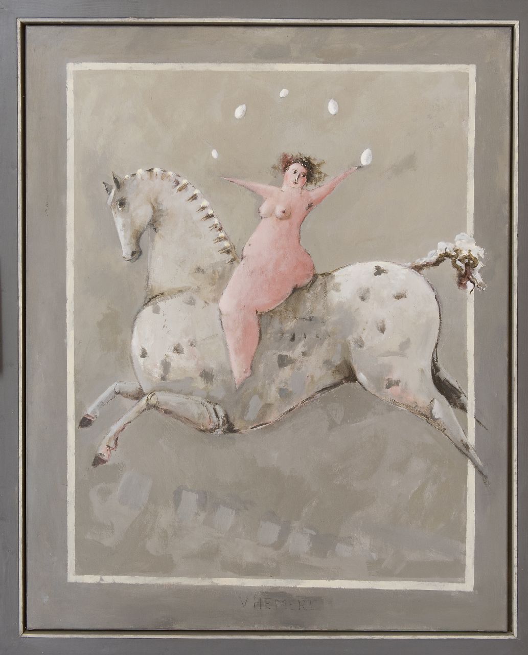 Hemert E. van | Evert van Hemert, Easterparade, acryl op doek 124,7 x 99,2 cm, gesigneerd middenonder Hemert E. van | Evert van Hemert, Easterparade, acryl op doek 124,7 x 99,2 cm, gesigneerd middenonder