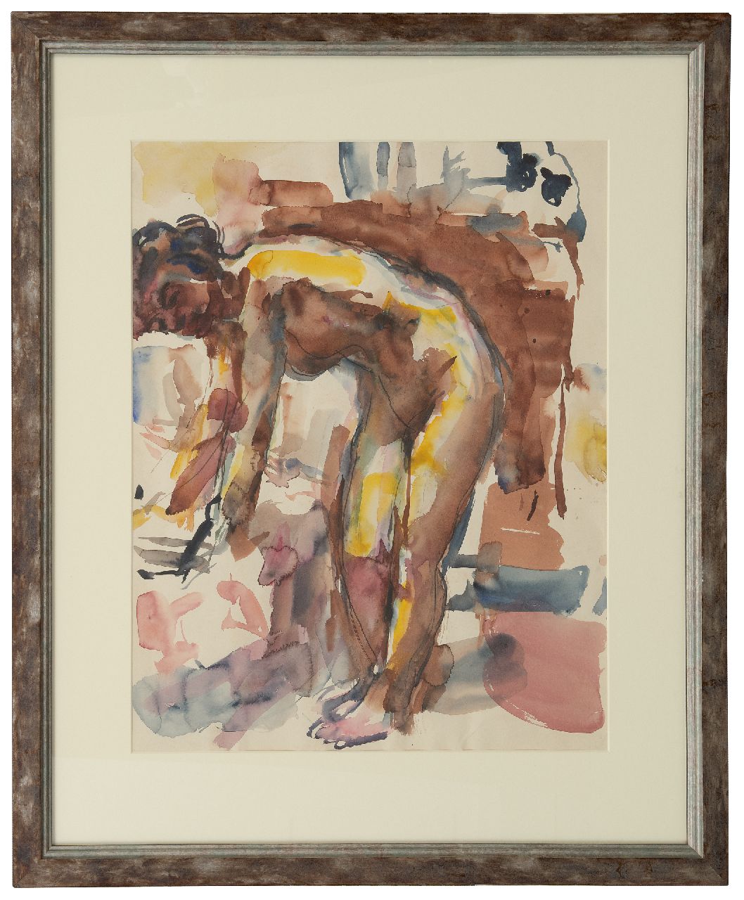 Dijkstra J. | Johannes 'Johan' Dijkstra | Aquarellen en tekeningen te koop aangeboden | Modelavond, aquarel op papier 55,5 x 44,0 cm Dijkstra J. | Johannes 'Johan' Dijkstra | Aquarellen en tekeningen te koop aangeboden | Modelavond, aquarel op papier 55,5 x 44,0 cm
