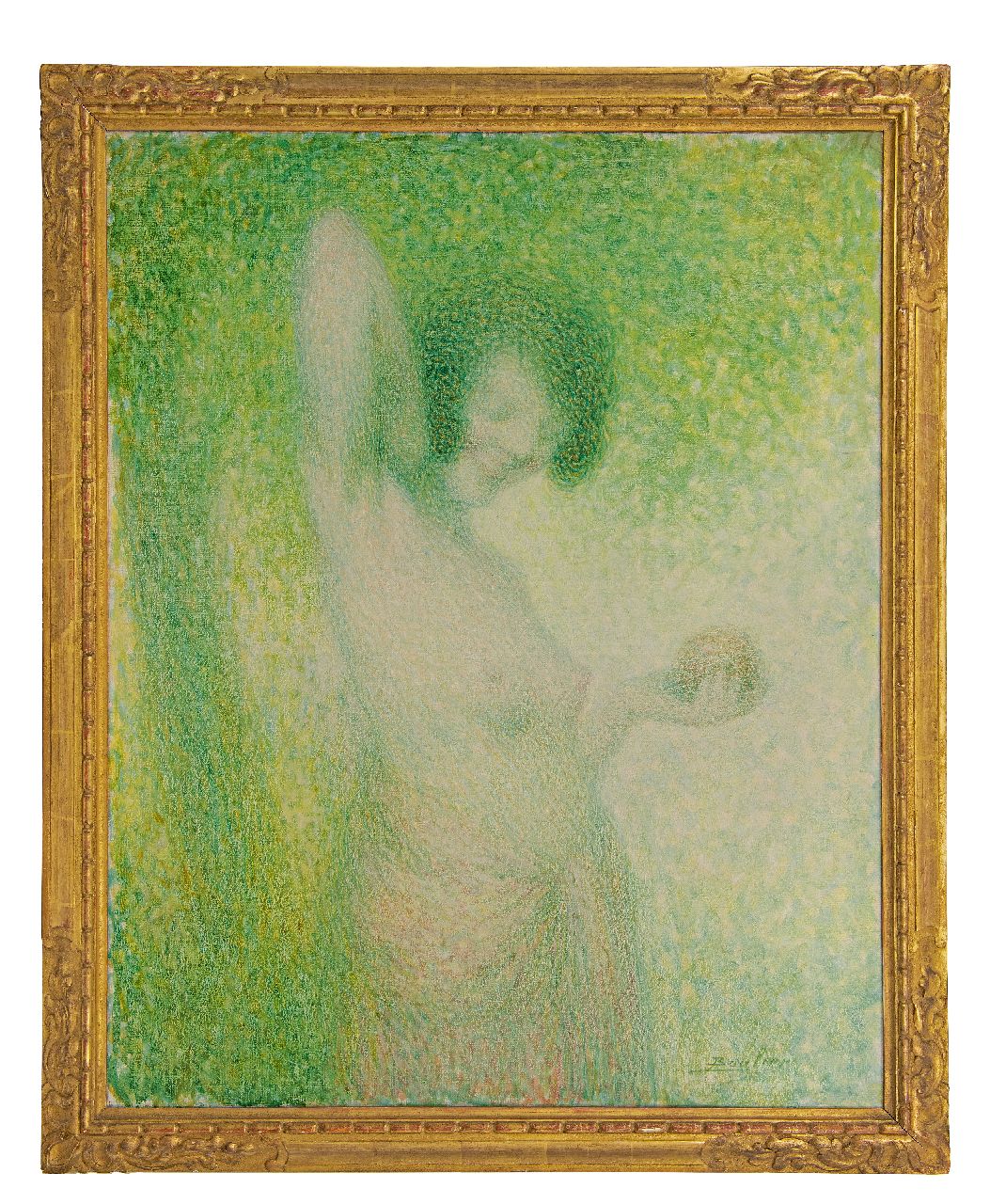 Boulier L. | Lucien Boulier | Schilderijen te koop aangeboden | Eva met de appel, olieverf op doek 92,2 x 73,3 cm, gesigneerd rechtsonder Boulier L. | Lucien Boulier | Schilderijen te koop aangeboden | Eva met de appel, olieverf op doek 92,2 x 73,3 cm, gesigneerd rechtsonder