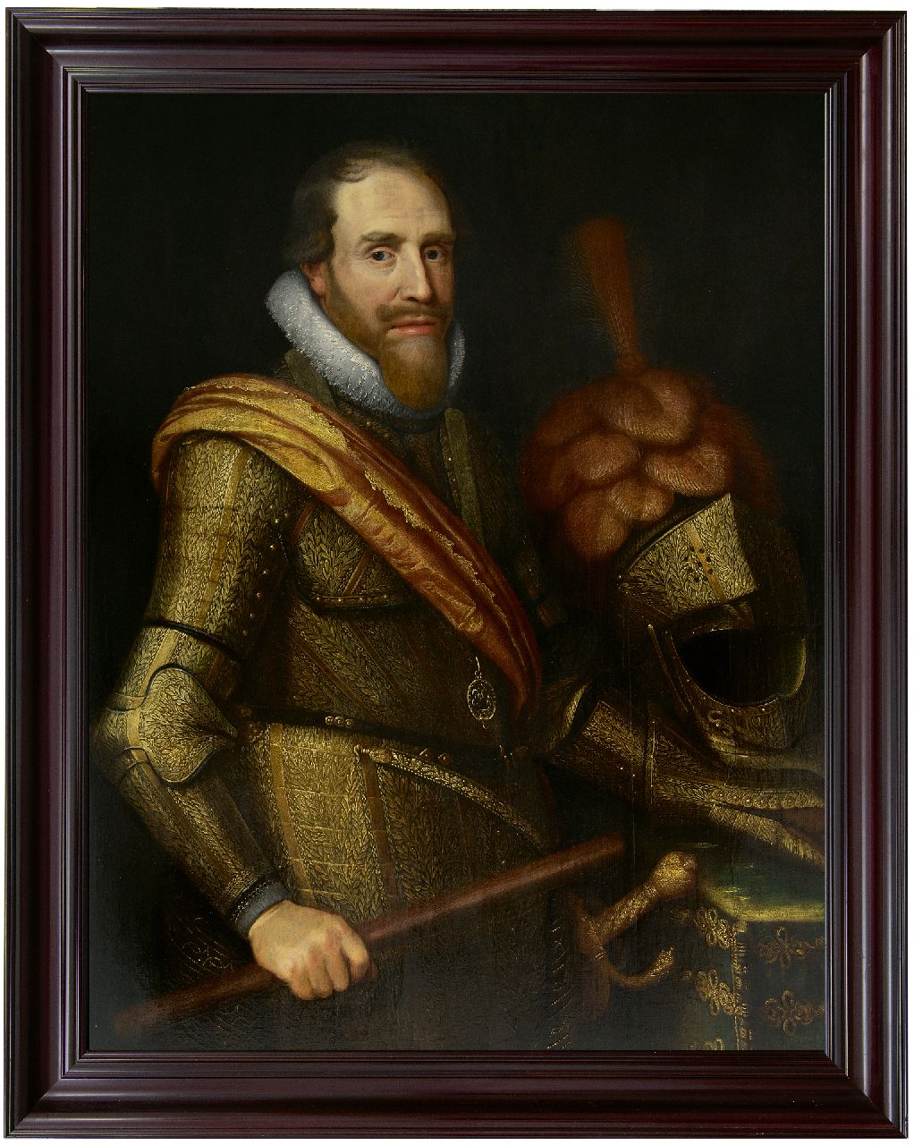 Mierevelt (atelier van) M.J. van | Michiel Jansz. van Mierevelt (atelier van), Portret van Maurits, Prins van Oranje, olieverf op paneel 99,8 x 77,1 cm, te dateren ca. 1620 Mierevelt (atelier van) M.J. van | Michiel Jansz. van Mierevelt (atelier van), Portret van Maurits, Prins van Oranje, olieverf op paneel 99,8 x 77,1 cm, te dateren ca. 1620