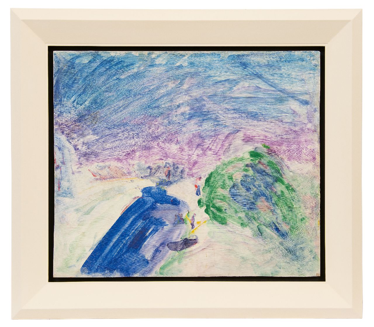 Hansen J.G. | Jacob Gerard 'Job' Hansen | Schilderijen te koop aangeboden | Dijk - hittegolf, zwemmertjes, benzinerel op paneel 51,1 x 60,3 cm, gesigneerd linksboven en gedateerd 4 Juli 1931 Hansen J.G. | Jacob Gerard 'Job' Hansen | Schilderijen te koop aangeboden | Dijk - hittegolf, zwemmertjes, benzinerel op paneel 51,1 x 60,3 cm, gesigneerd linksboven en gedateerd 4 Juli 1931
