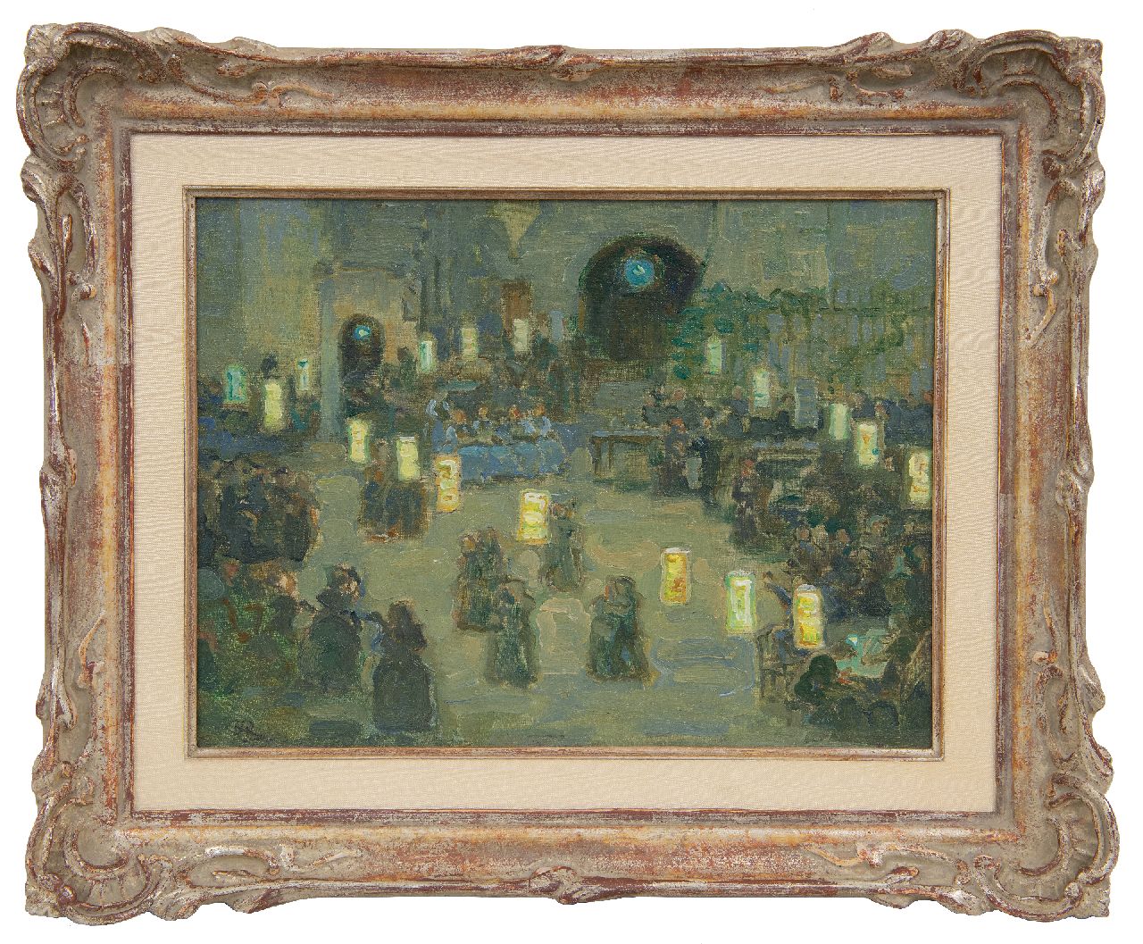 Gerbrands R. | Roelf Gerbrands | Schilderijen te koop aangeboden | Dans concours, olieverf op schilderskarton 23,8 x 31,8 cm, gesigneerd linksonder met initialen Gerbrands R. | Roelf Gerbrands | Schilderijen te koop aangeboden | Dans concours, olieverf op schilderskarton 23,8 x 31,8 cm, gesigneerd linksonder met initialen