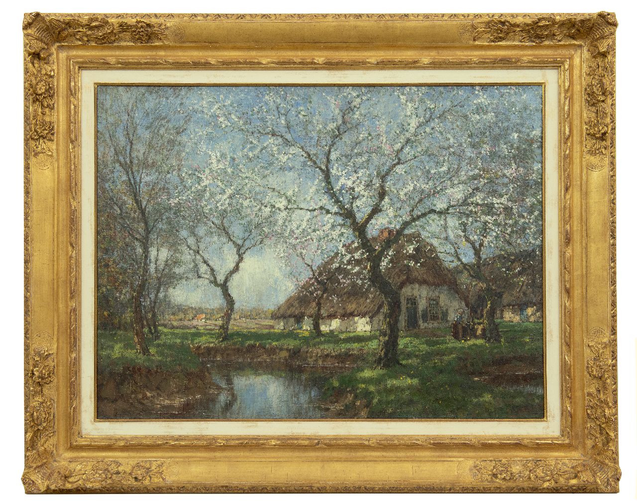 Gorter A.M.  | 'Arnold' Marc Gorter, Lenteweelde, olieverf op doek 57,2 x 76,2 cm, gesigneerd rechtsonder