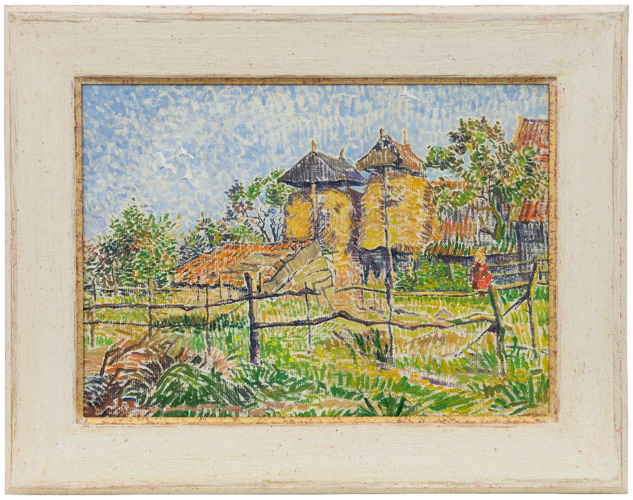 Pijpers E.E. | 'Edith' Elizabeth Pijpers | Schilderijen te koop aangeboden | Zonnig boerenerf, olieverf op doek 36,8 x 51,9 cm Pijpers E.E. | 'Edith' Elizabeth Pijpers | Schilderijen te koop aangeboden | Zonnig boerenerf, olieverf op doek 36,8 x 51,9 cm