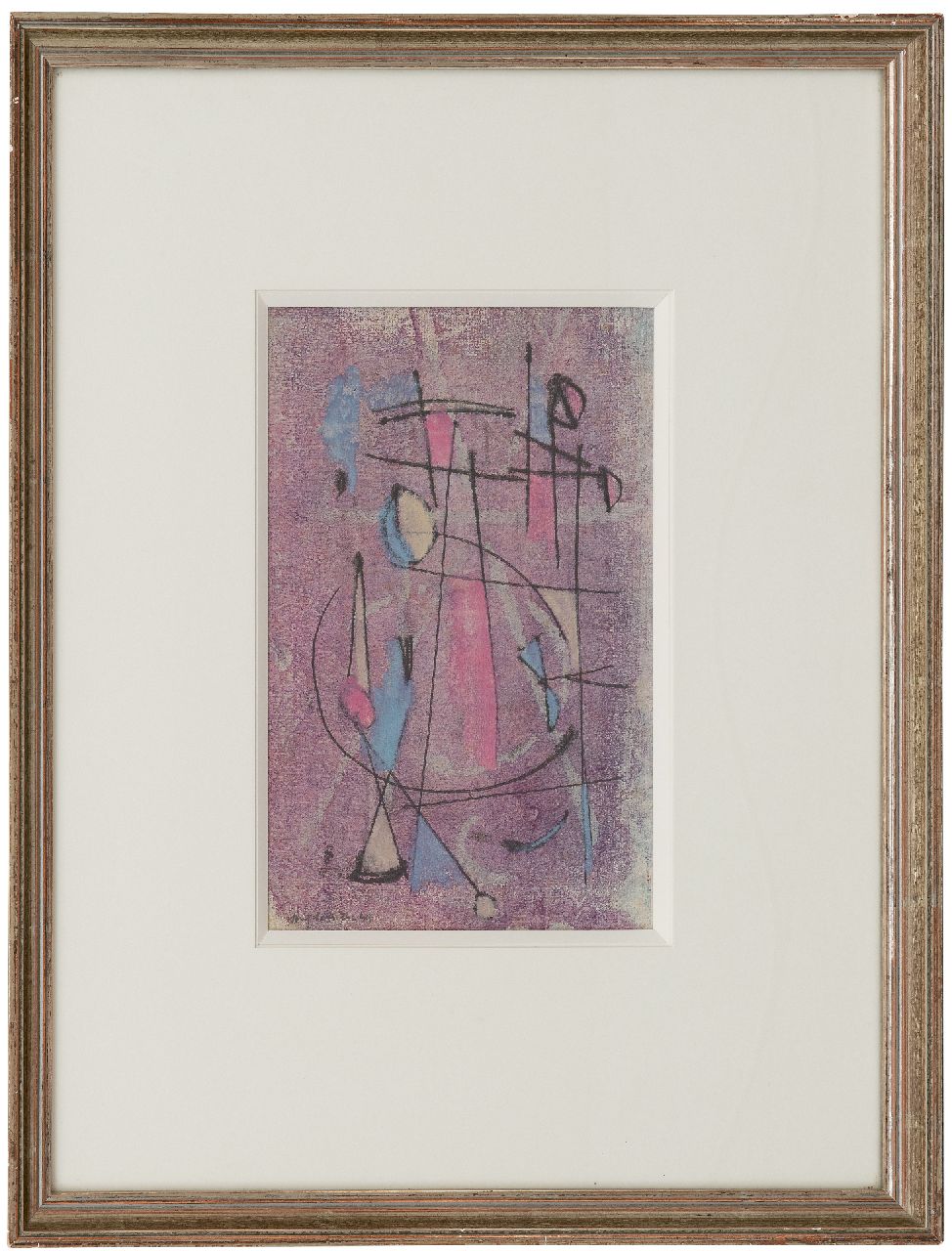 Strijbosch W. | Wim Strijbosch | Aquarellen en tekeningen te koop aangeboden | Abstracte compositie, inkt op papier 25,0 x 17,0 cm, gesigneerd linksonder en gedateerd '49 Strijbosch W. | Wim Strijbosch | Aquarellen en tekeningen te koop aangeboden | Abstracte compositie, inkt op papier 25,0 x 17,0 cm, gesigneerd linksonder en gedateerd '49