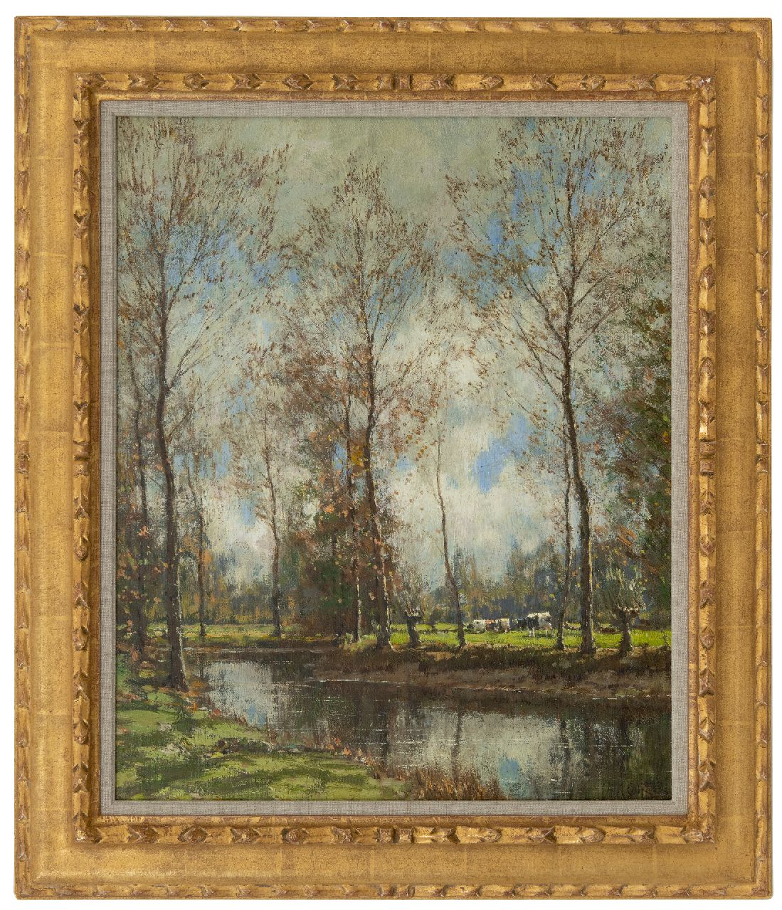Gorter A.M. | 'Arnold' Marc Gorter, De Vordense beek, olieverf op doek 55,9 x 45,7 cm, gesigneerd rechtsonder Gorter A.M. | 'Arnold' Marc Gorter, De Vordense beek, olieverf op doek 55,9 x 45,7 cm, gesigneerd rechtsonder