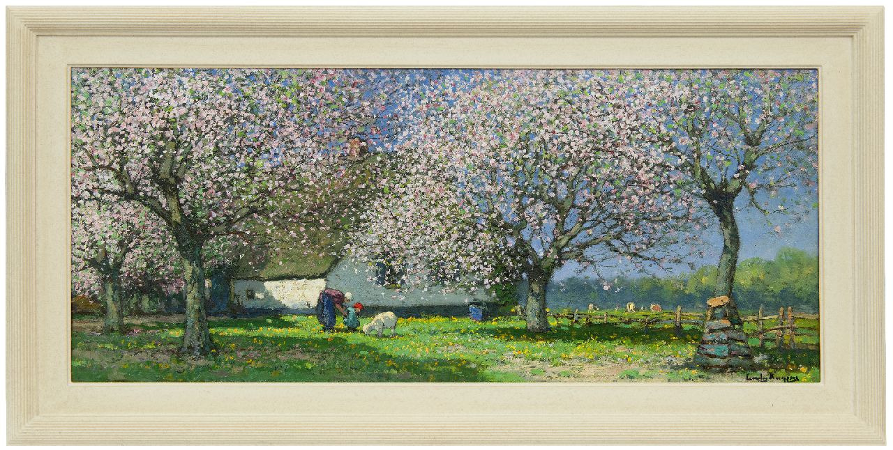 Kuijpers C.  | Cornelis Kuijpers, Voorjaar, olieverf op doek 41,3 x 96,3 cm, gesigneerd rechtsonder