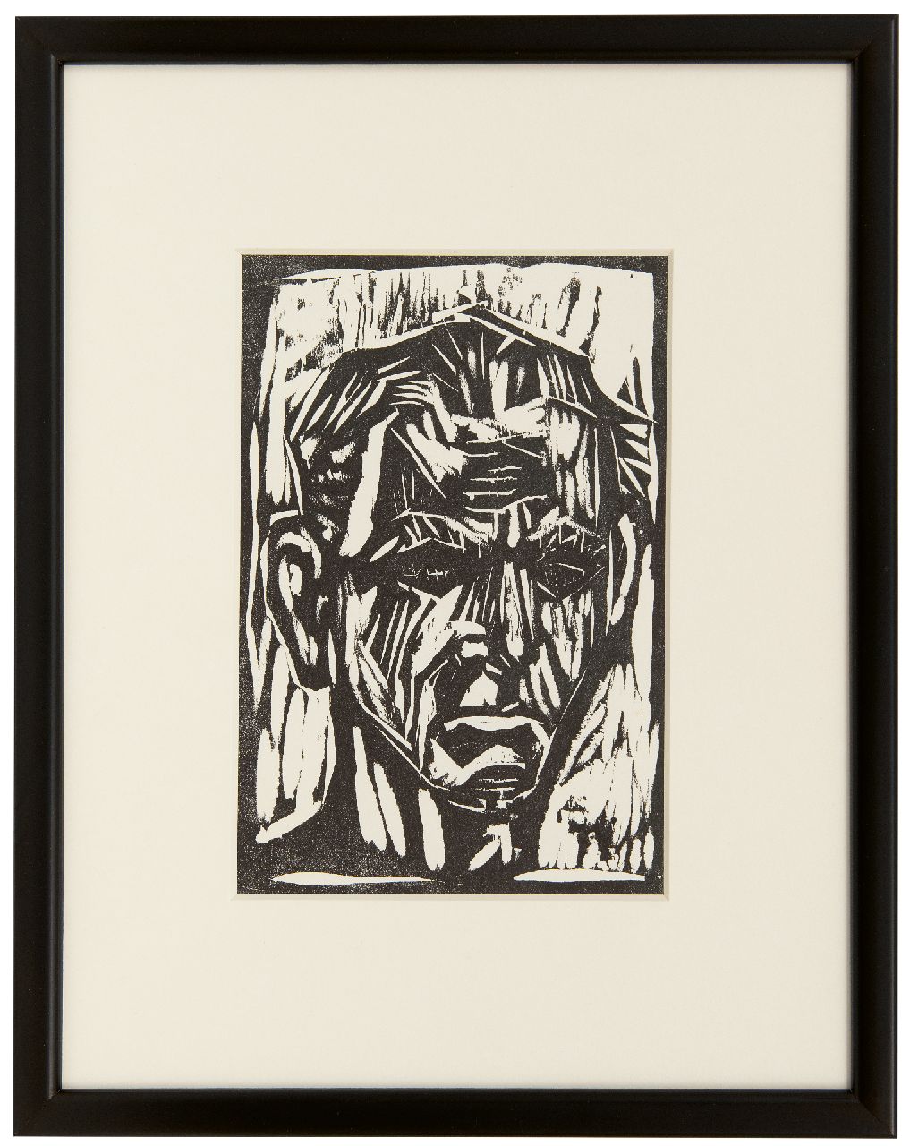 Dix W.H.O. | Wilhelm Heinrich 'Otto' Dix | Grafiek te koop aangeboden | Zelfportret, houtsnede 20,8 x 14,3 cm, te dateren 1960 Dix W.H.O. | Wilhelm Heinrich 'Otto' Dix | Grafiek te koop aangeboden | Zelfportret, houtsnede 20,8 x 14,3 cm, te dateren 1960