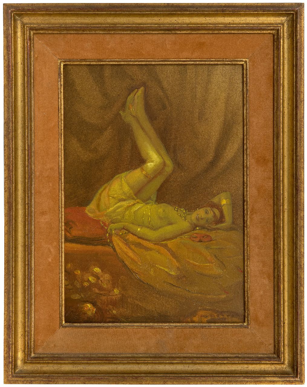 Boever J.F. De | Jan Frans De Boever, Caprice, olieverf op board 40,0 x 32,0 cm, gesigneerd rechtsonder Boever J.F. De | Jan Frans De Boever, Caprice, olieverf op board 40,0 x 32,0 cm, gesigneerd rechtsonder