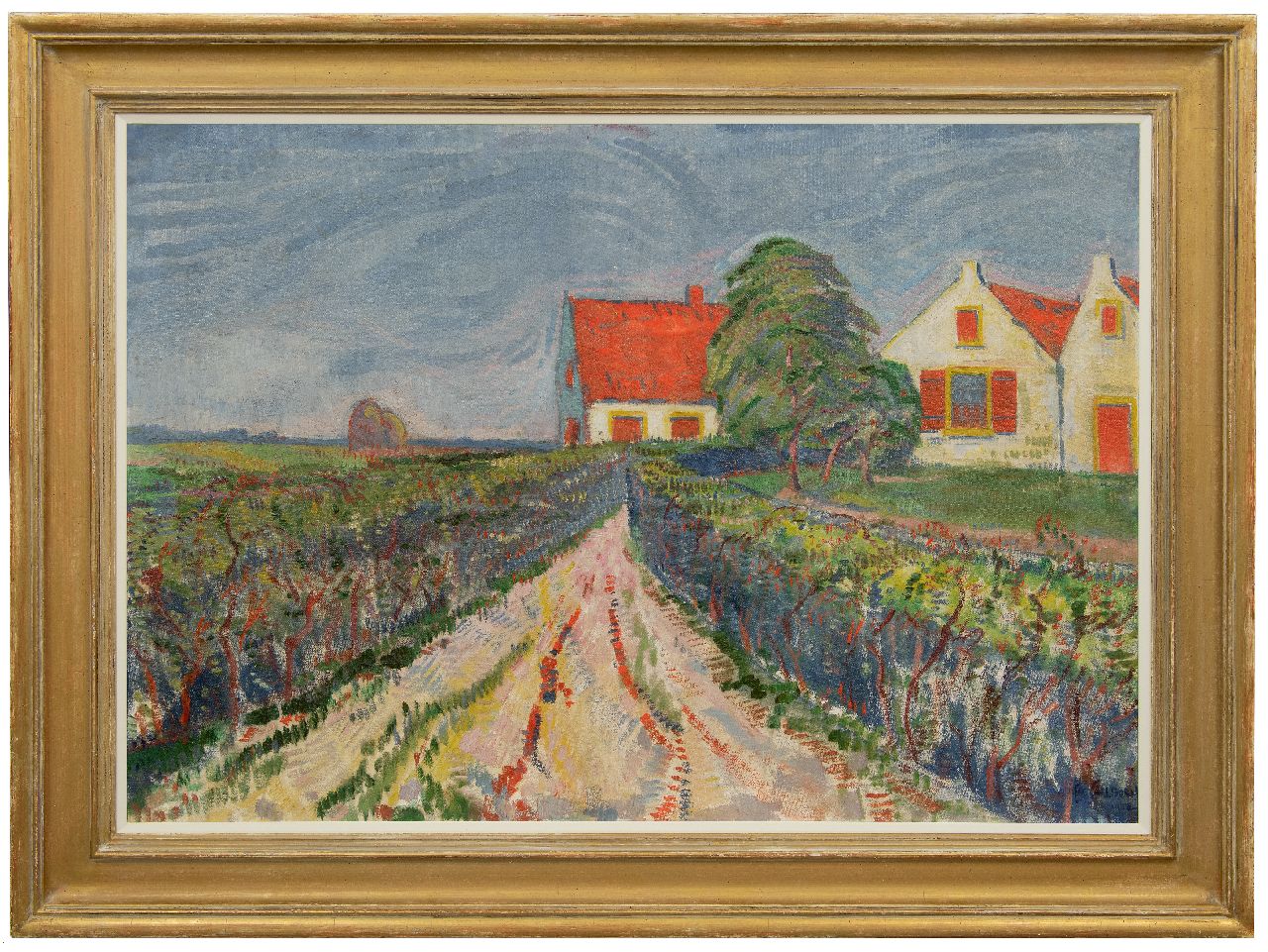 Saalborn L.A.A. | 'Louis' Alexander Abraham Saalborn, Zonnige dag in Bennekom, olieverf op doek 81,2 x 115,3 cm, gesigneerd rechtsonder en gedateerd 1913 Saalborn L.A.A. | 'Louis' Alexander Abraham Saalborn, Zonnige dag in Bennekom, olieverf op doek 81,2 x 115,3 cm, gesigneerd rechtsonder en gedateerd 1913