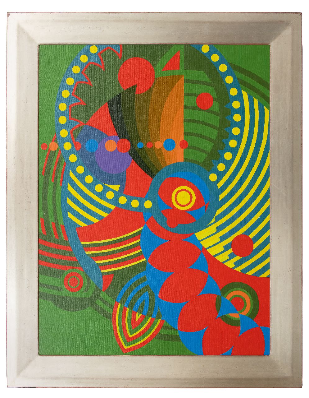 Justice J. | Jack Justice | Schilderijen te koop aangeboden | Parrot, olieverf op doek op board 121,5 x 90,0 cm, gesigneerd verso op tape en gedateerd 8/8/1966 Justice J. | Jack Justice | Schilderijen te koop aangeboden | Parrot, olieverf op doek op board 121,5 x 90,0 cm, gesigneerd verso op tape en gedateerd 8/8/1966
