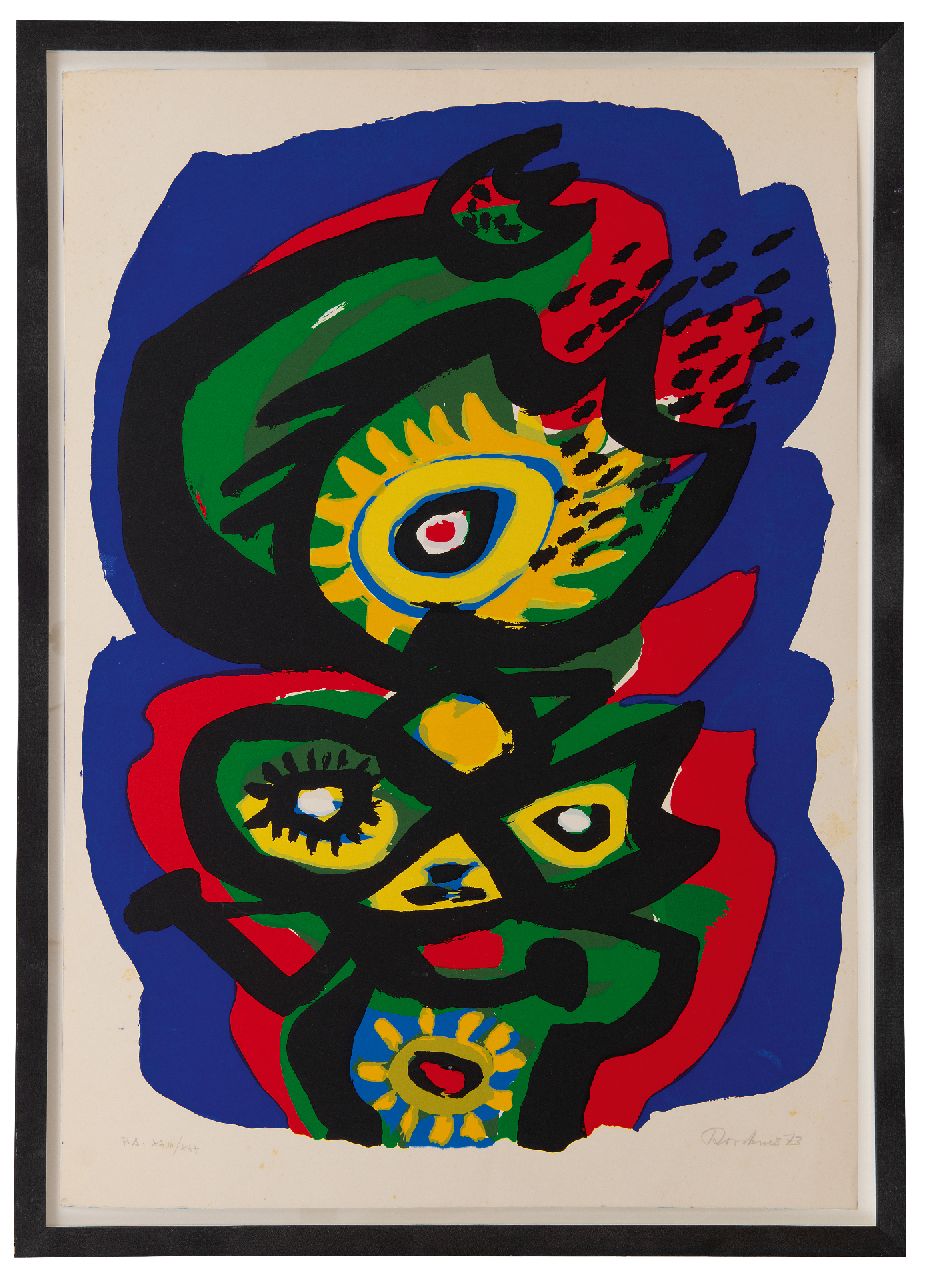 Rooskens J.A. | Joseph Antoon 'Anton' Rooskens | Grafiek te koop aangeboden | Compositie, litho op papier 70,0 x 49,6 cm, gesigneerd rechtsonder (in potlood) en gedateerd '73 (in potlood) Rooskens J.A. | Joseph Antoon 'Anton' Rooskens | Grafiek te koop aangeboden | Compositie, litho op papier 70,0 x 49,6 cm, gesigneerd rechtsonder (in potlood) en gedateerd '73 (in potlood)