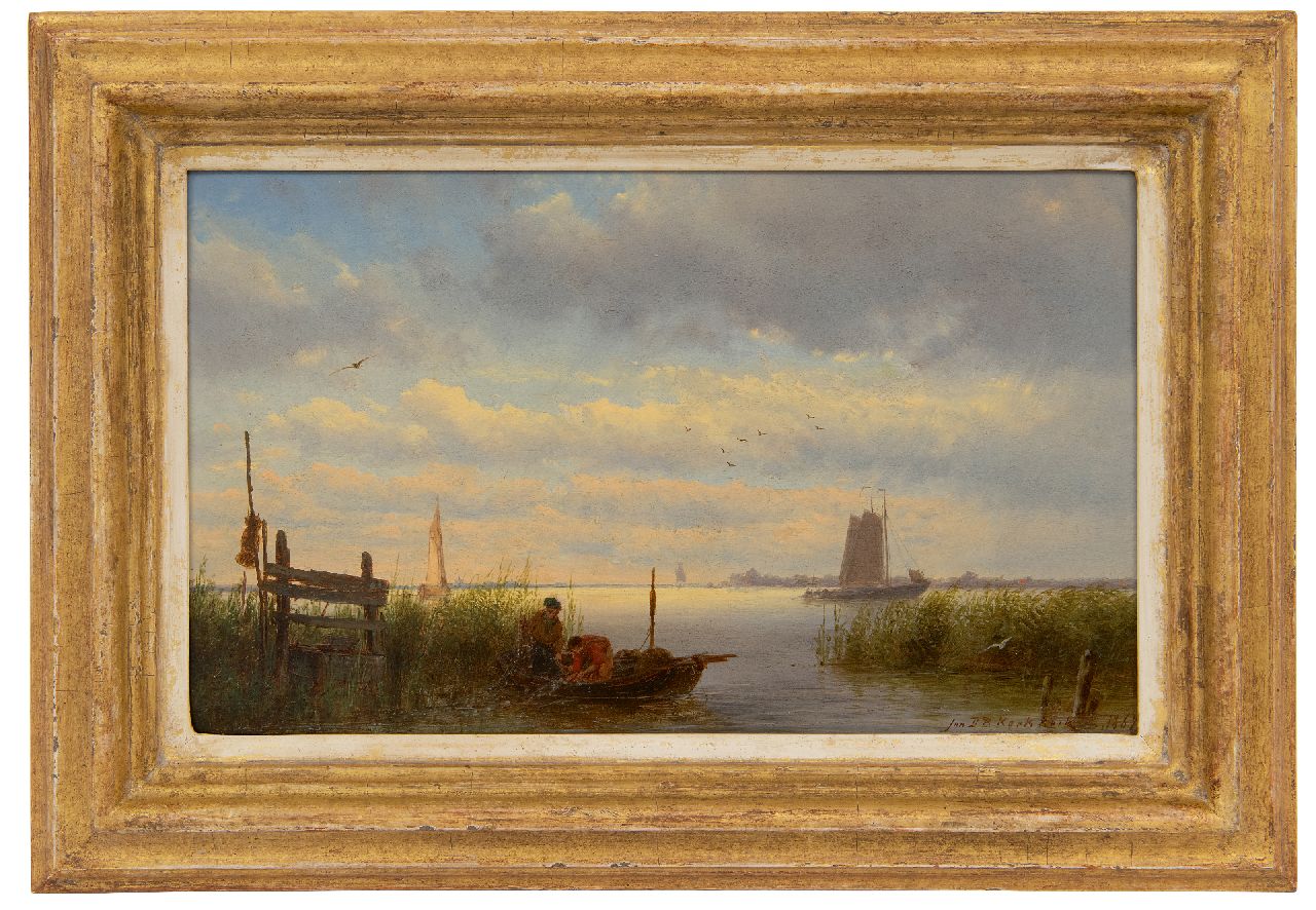 Koekkoek J.H.B. | Johannes Hermanus Barend 'Jan H.B.' Koekkoek, Zuiderzeegezicht met nettenhalende vissers, olieverf op paneel 20,2 x 33,5 cm, gesigneerd rechtsonder en gedateerd 1867 Koekkoek J.H.B. | Johannes Hermanus Barend 'Jan H.B.' Koekkoek, Zuiderzeegezicht met nettenhalende vissers, olieverf op paneel 20,2 x 33,5 cm, gesigneerd rechtsonder en gedateerd 1867
