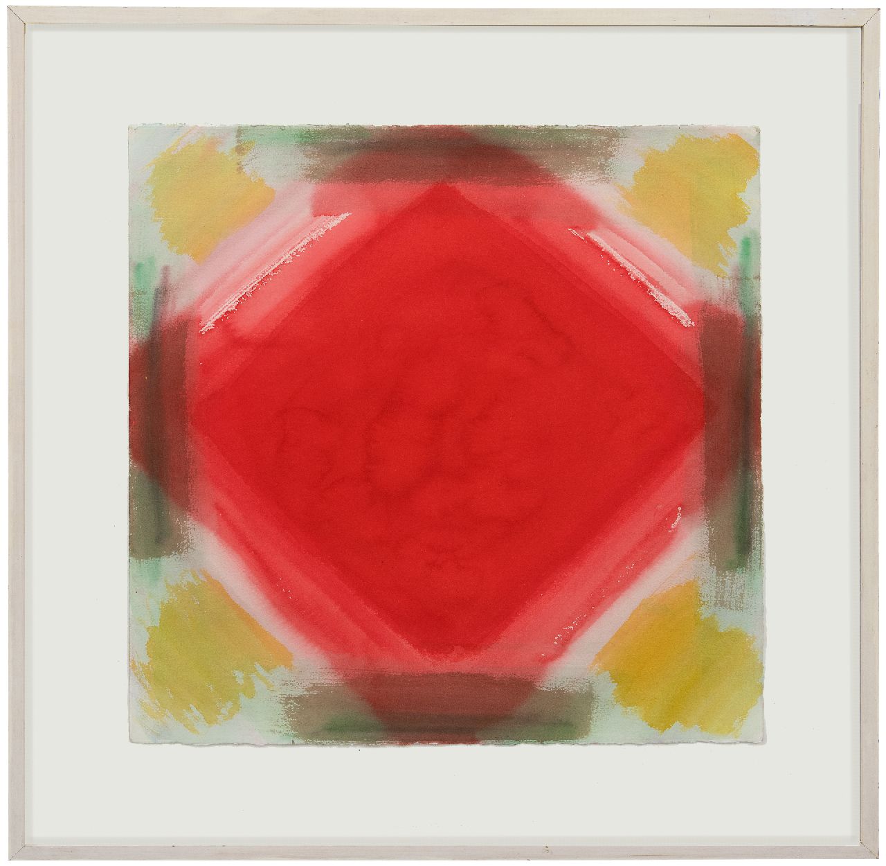 Nie E. de | Eric de Nie | Aquarellen en tekeningen te koop aangeboden | Kaleidoscoop, aquarel op papier 56,5 x 56,5 cm, gesigneerd verso en te dateren 1987