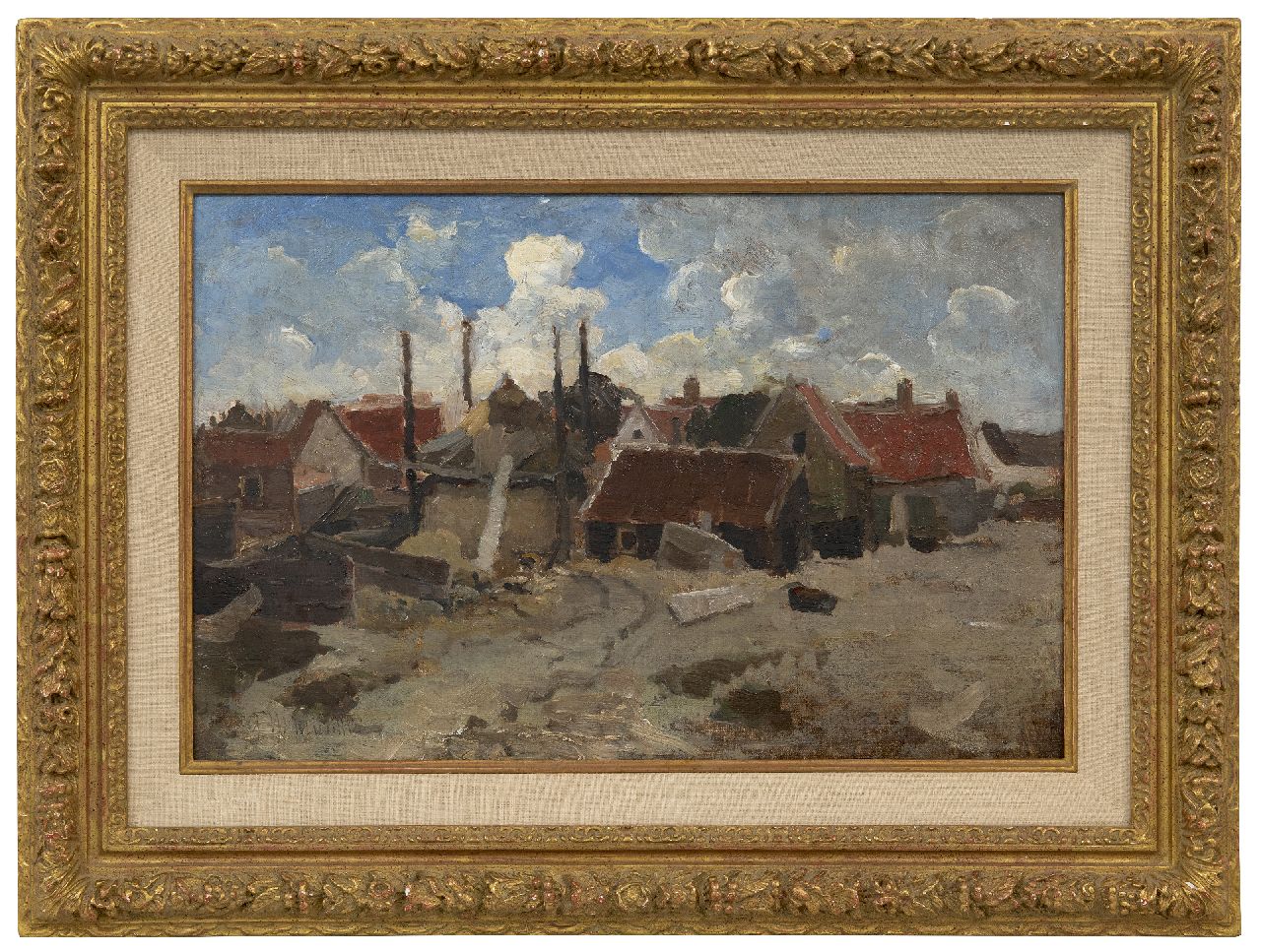 Munthe G.A.L. | Gerhard Arij Ludwig 'Morgenstjerne' Munthe | Schilderijen te koop aangeboden | Noordwijk gezien vanaf het duin, olieverf op doek op paneel 33,4 x 50,5 cm, gesigneerd linksonder Munthe G.A.L. | Gerhard Arij Ludwig 'Morgenstjerne' Munthe | Schilderijen te koop aangeboden | Noordwijk gezien vanaf het duin, olieverf op doek op paneel 33,4 x 50,5 cm, gesigneerd linksonder