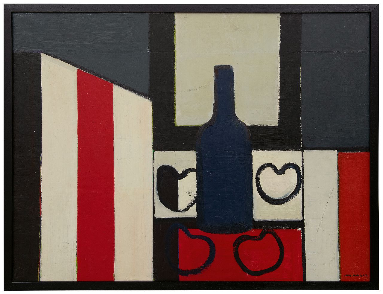 Kagie J.L. | Johannes Leonardus 'Jan' Kagie | Schilderijen te koop aangeboden | Stilleven, olieverf op doek 72,8 x 95,2 cm, gesigneerd rechtsonder Kagie J.L. | Johannes Leonardus 'Jan' Kagie | Schilderijen te koop aangeboden | Stilleven, olieverf op doek 72,8 x 95,2 cm, gesigneerd rechtsonder