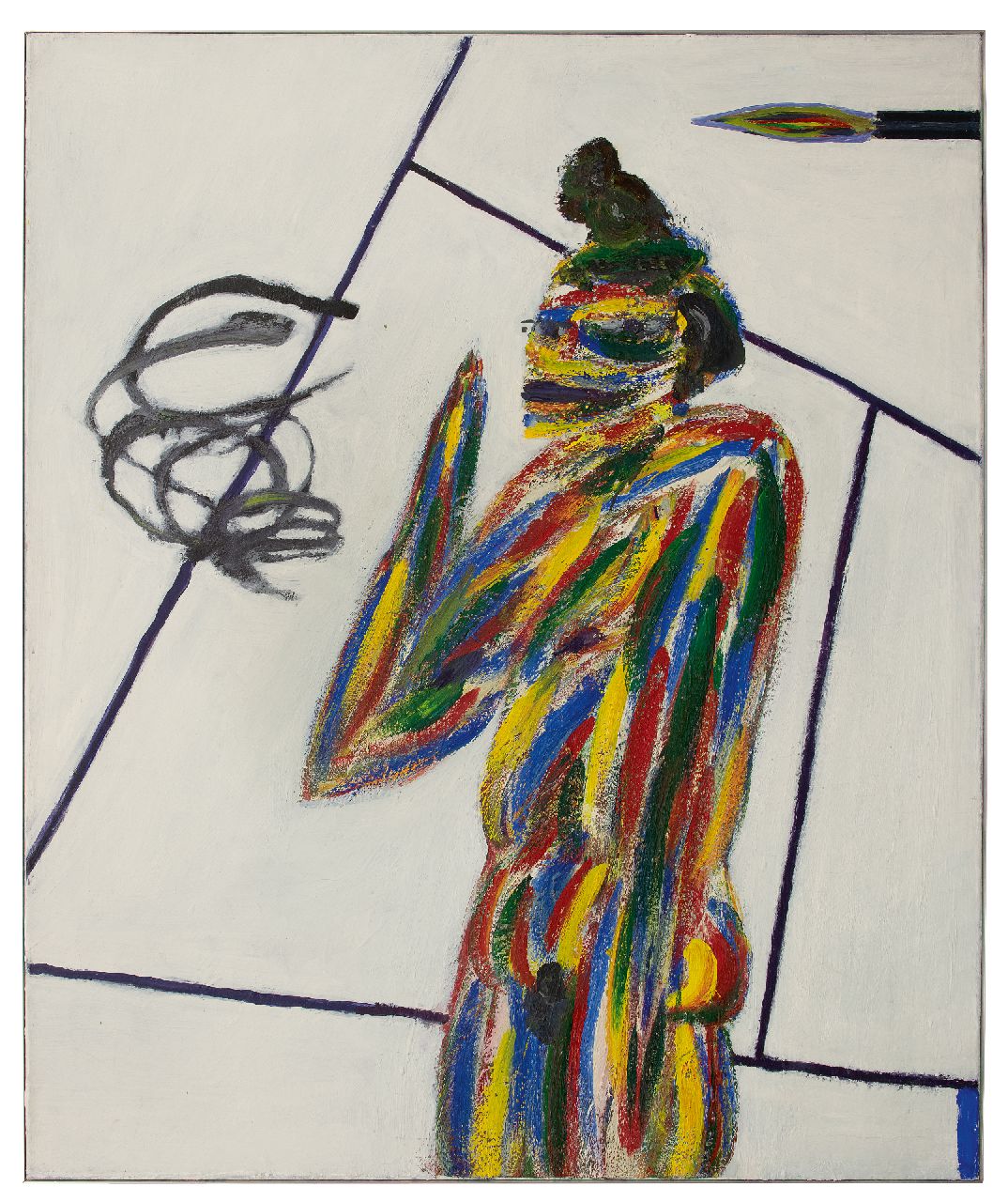 Freijmuth A.  | Alphons Freijmuth | Schilderijen te koop aangeboden | Johanna, olieverf op doek 128,0 x 100,2 cm, gesigneerd verso en te dateren 2000