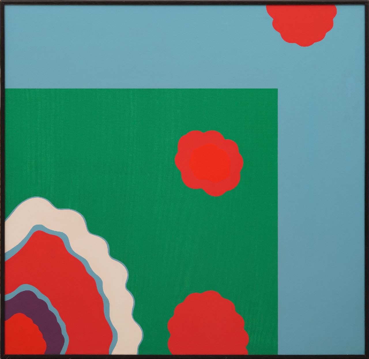 Hollenbach H. | Hans Hollenbach | Schilderijen te koop aangeboden | Zonder titel, olieverf op doek 100,5 x 99,6 cm, gesigneerd op spieraam Hollenbach H. | Hans Hollenbach | Schilderijen te koop aangeboden | Zonder titel, olieverf op doek 100,5 x 99,6 cm, gesigneerd op spieraam