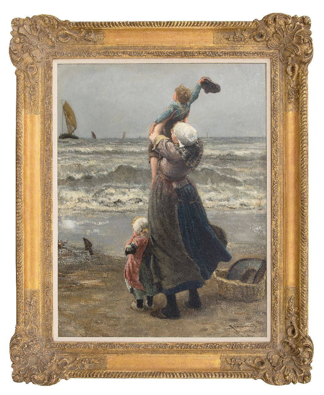 Blommers B.J. | Bernardus Johannes 'Bernard' Blommers, Dag Vader, olieverf op doek 76,0 x 58,2 cm, gesigneerd rechtsonder Blommers B.J. | Bernardus Johannes 'Bernard' Blommers, Dag Vader, olieverf op doek 76,0 x 58,2 cm, gesigneerd rechtsonder