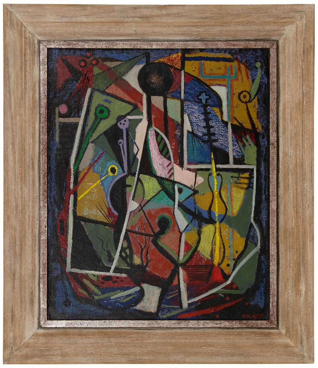 Boers W.H.F. | 'Willy' Herman Friederich Boers, Désir potentiel/Potentieel verlangen, olieverf op doek 75,3 x 60,0 cm, gesigneerd rechtsonder en gedateerd 1948 Boers W.H.F. | 'Willy' Herman Friederich Boers, Désir potentiel/Potentieel verlangen, olieverf op doek 75,3 x 60,0 cm, gesigneerd rechtsonder en gedateerd 1948