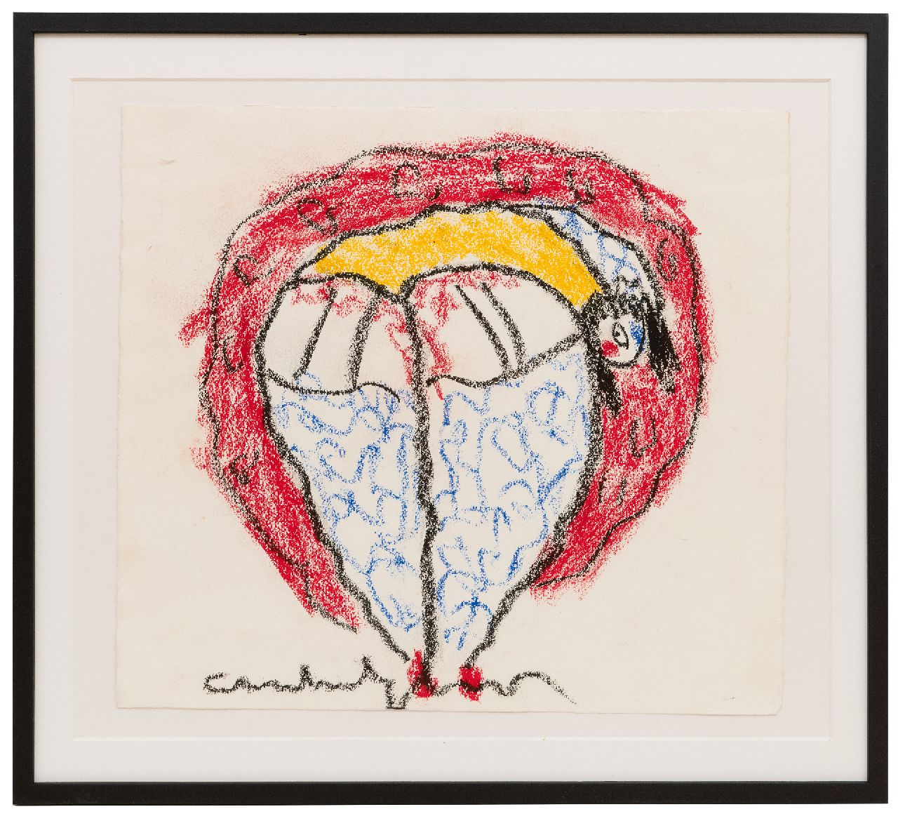 Heyboer A. | Anton Heyboer | Aquarellen en tekeningen te koop aangeboden | Danseres, krijt op papier 35,9 x 39,6 cm, gesigneerd middenonder Heyboer A. | Anton Heyboer | Aquarellen en tekeningen te koop aangeboden | Danseres, krijt op papier 35,9 x 39,6 cm, gesigneerd middenonder