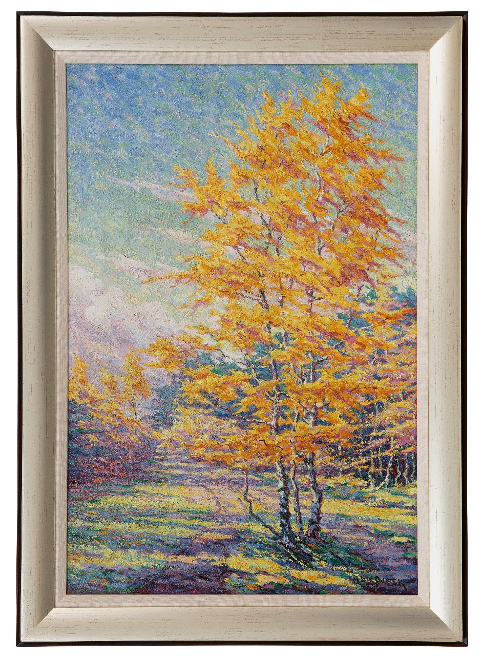 Pieck A.J. | Adriana Jacoba 'Adri' Pieck, Herfstboom, olieverf op doek 76,0 x 50,9 cm, gesigneerd rechtsonder Pieck A.J. | Adriana Jacoba 'Adri' Pieck, Herfstboom, olieverf op doek 76,0 x 50,9 cm, gesigneerd rechtsonder
