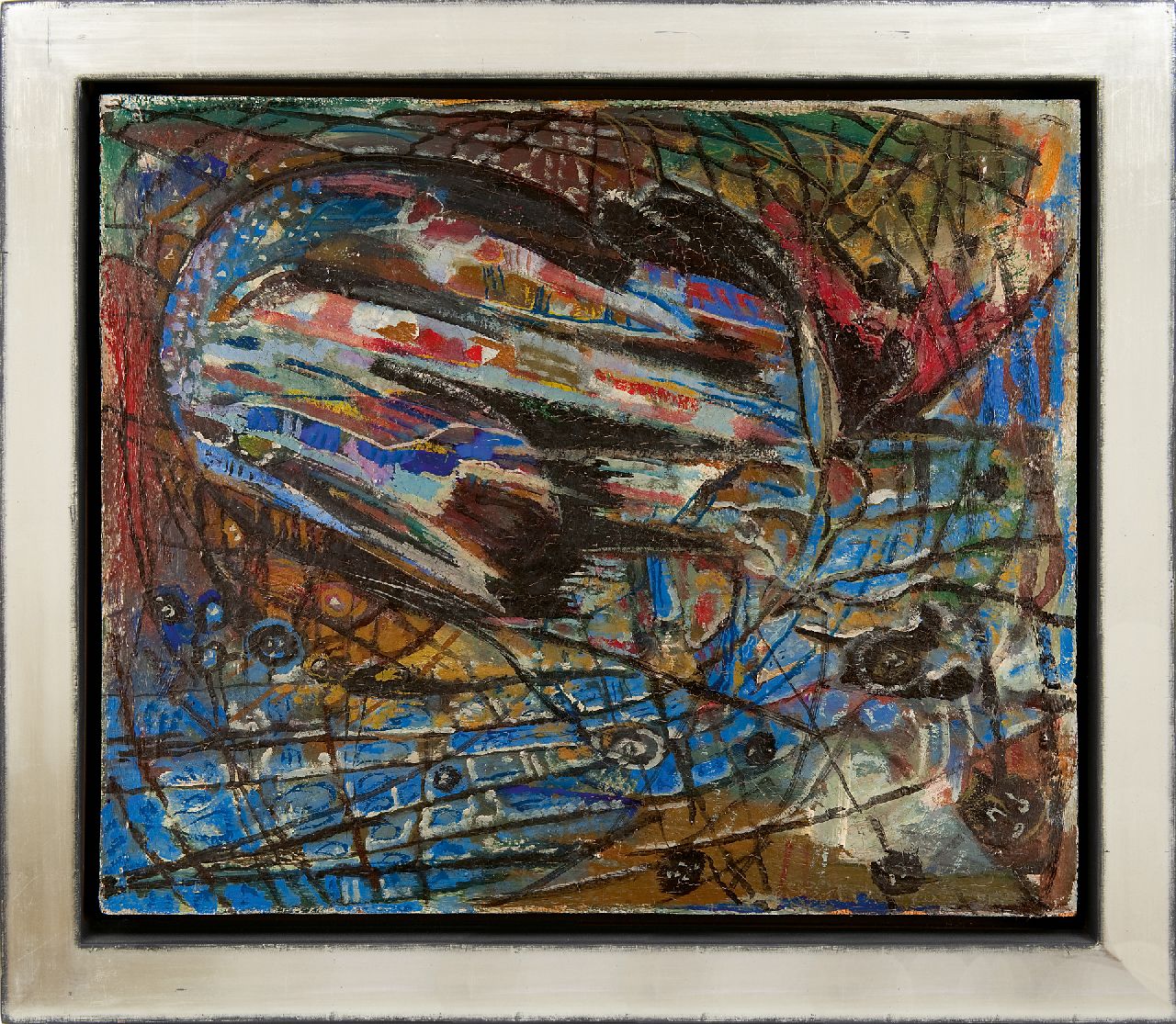Boonstra K. | Klaas Boonstra | Schilderijen te koop aangeboden | Schilderij no. 123, olieverf op schildersboard 50,1 x 60,0 cm, gesigneerd verso Boonstra K. | Klaas Boonstra | Schilderijen te koop aangeboden | Schilderij no. 123, olieverf op schildersboard 50,1 x 60,0 cm, gesigneerd verso