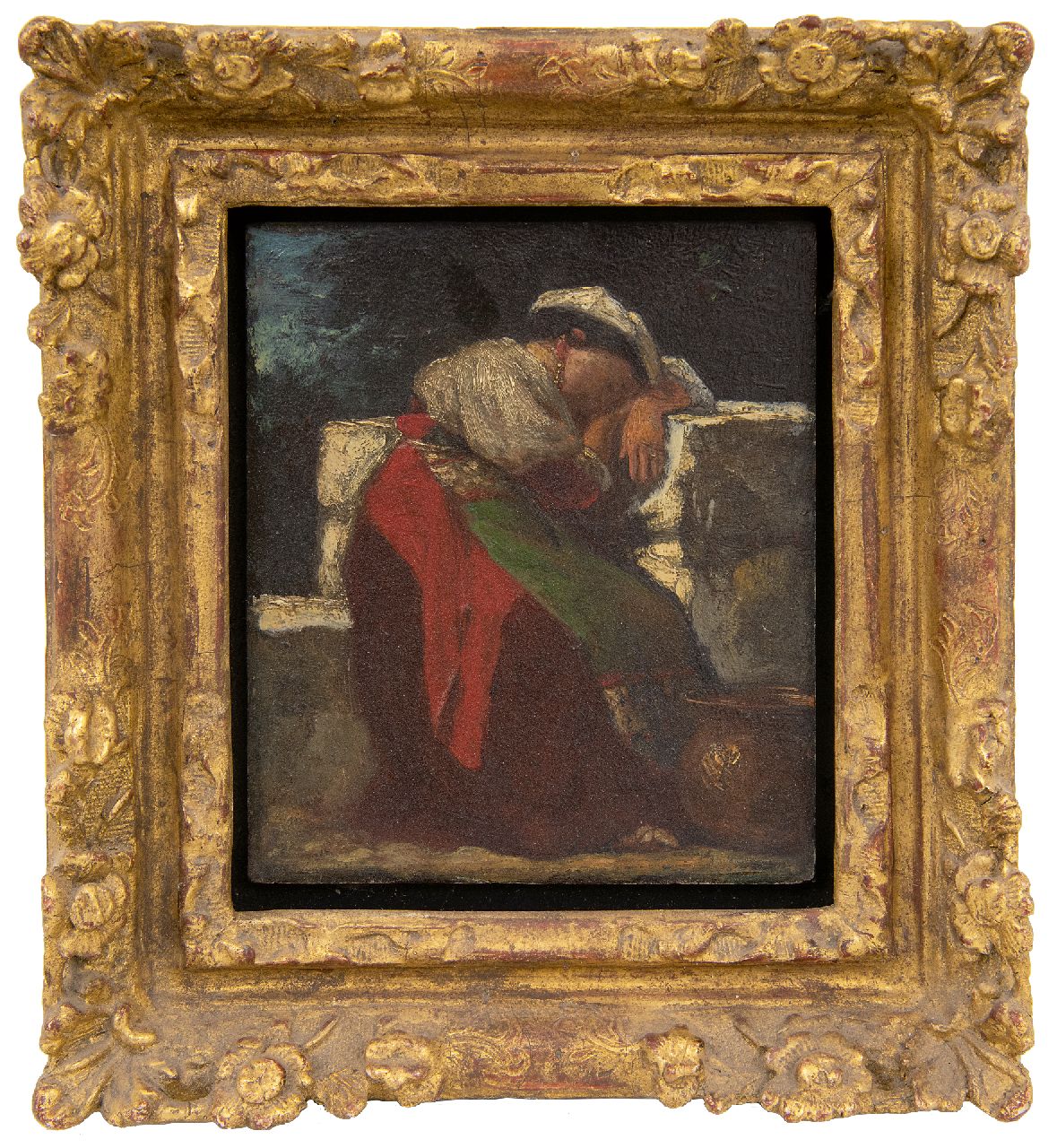 Maris J.H. | Jacobus Hendricus 'Jacob' Maris, Italienne, olieverf op paneel 14,4 x 12,2 cm Maris J.H. | Jacobus Hendricus 'Jacob' Maris, Italienne, olieverf op paneel 14,4 x 12,2 cm
