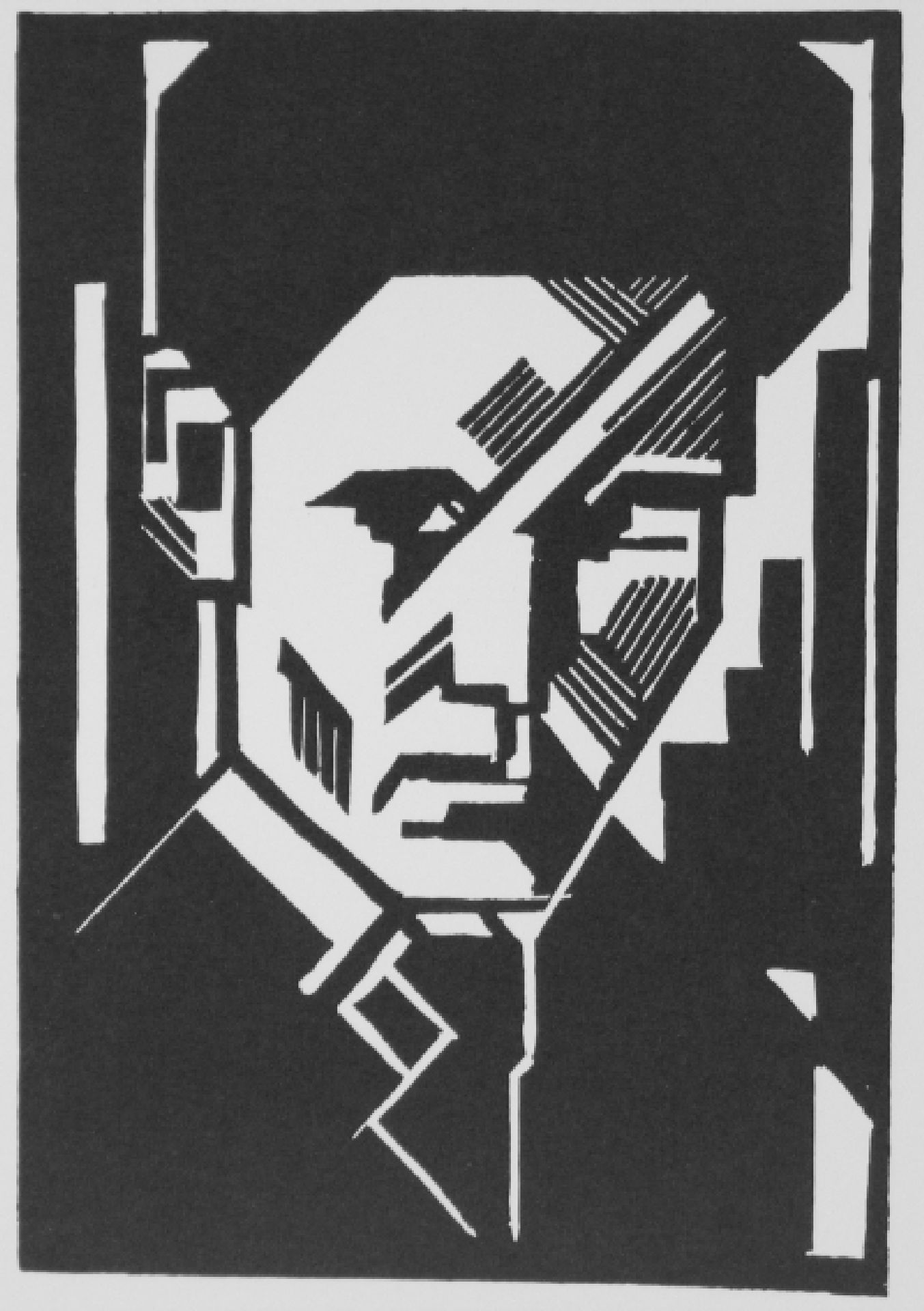 Portret van kunstenaar en kunstschilder 'Wobbe' Hendrik Alkema