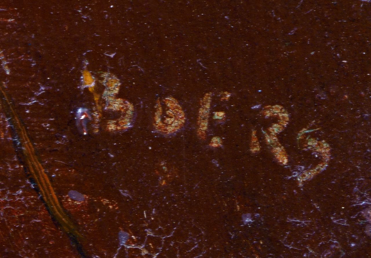 Frans Boers signaturen Fête Foraine, sept. 1945