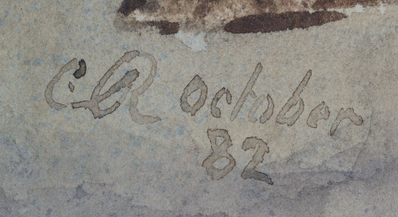 Charles Rochussen signaturen De brief