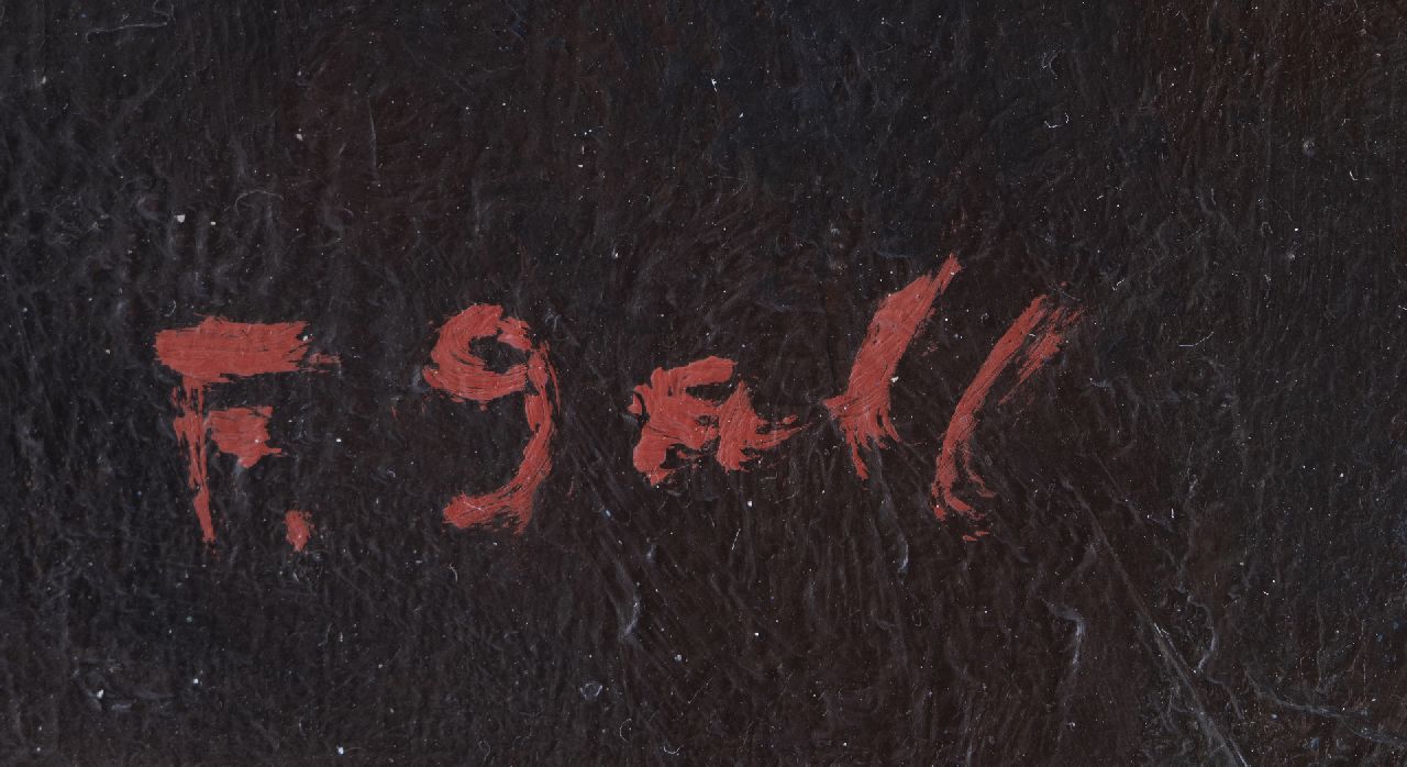 François Gall signaturen Elizabeth-Anne Gall achter de piano