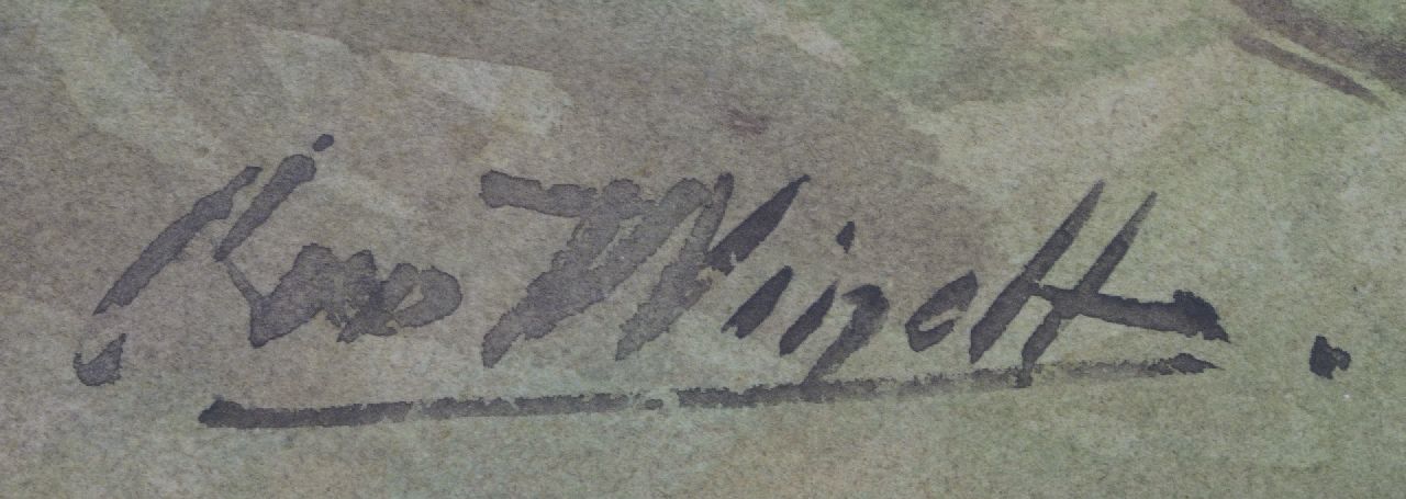 Chris van der Windt signaturen Boerderij met hooiberg