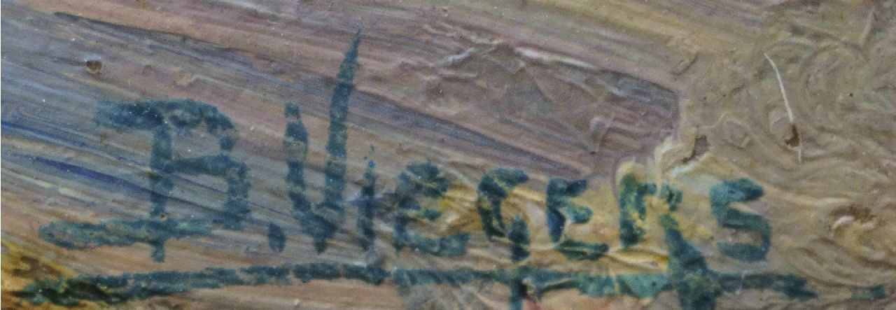 Ben Viegers signaturen Achter de Grote Kerk, Den Haag