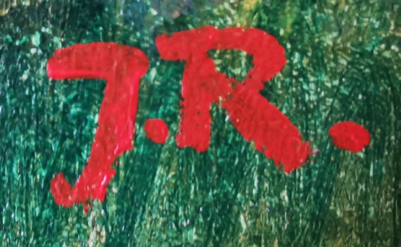 John Rädecker signaturen Stilleven met ranonkels