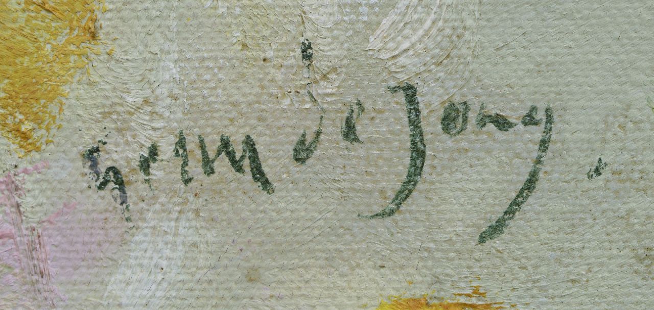 Germ de Jong signaturen Zomerbloemen