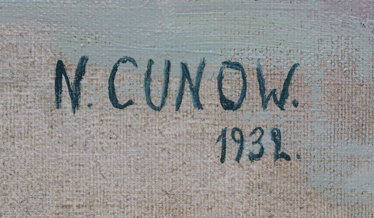 Nelly Cunow-Deetjen signaturen Twee kortharige teckels