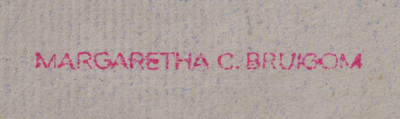 Greta Bruigom signaturen Steltloper