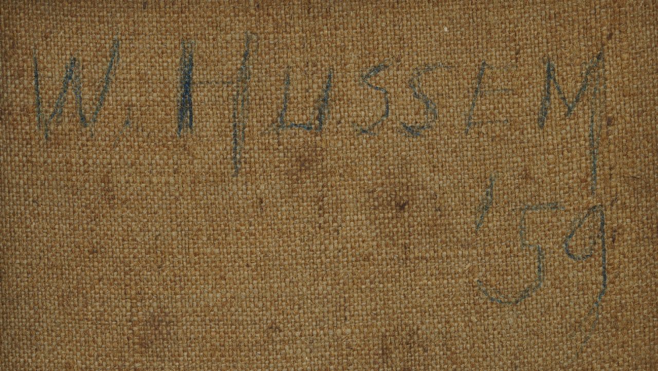Willem Hussem signaturen Compositie 1959