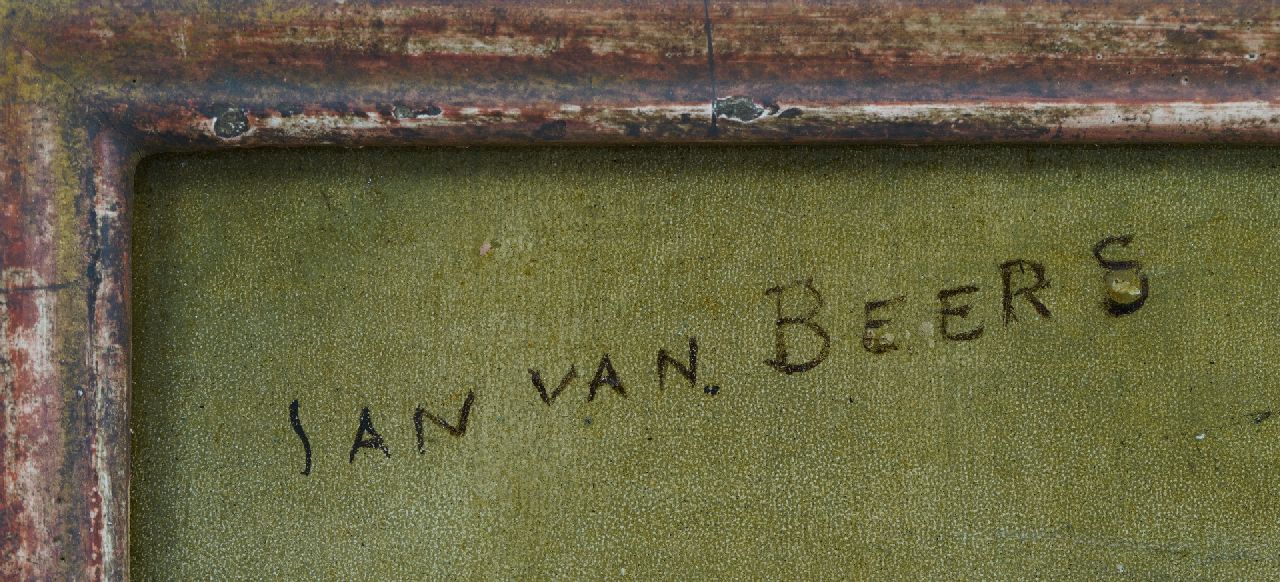 Jan Marie Constantin van Beers signaturen In vino Veritas