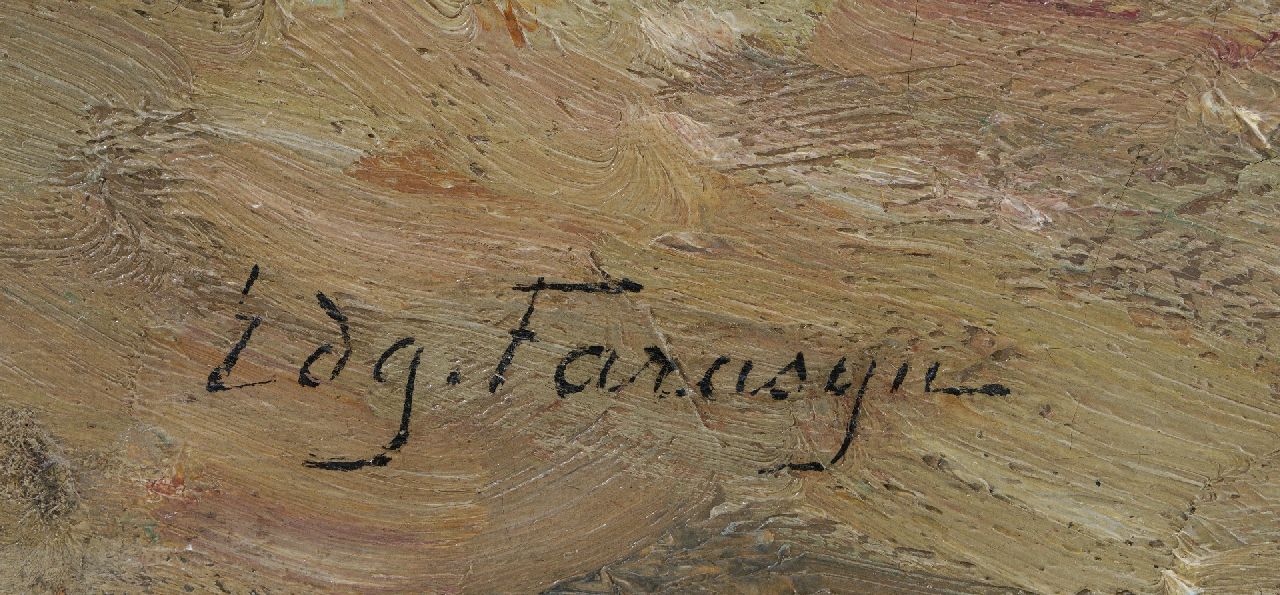 Edgard Farasijn signaturen Hotel Du Kursaal in De Panne