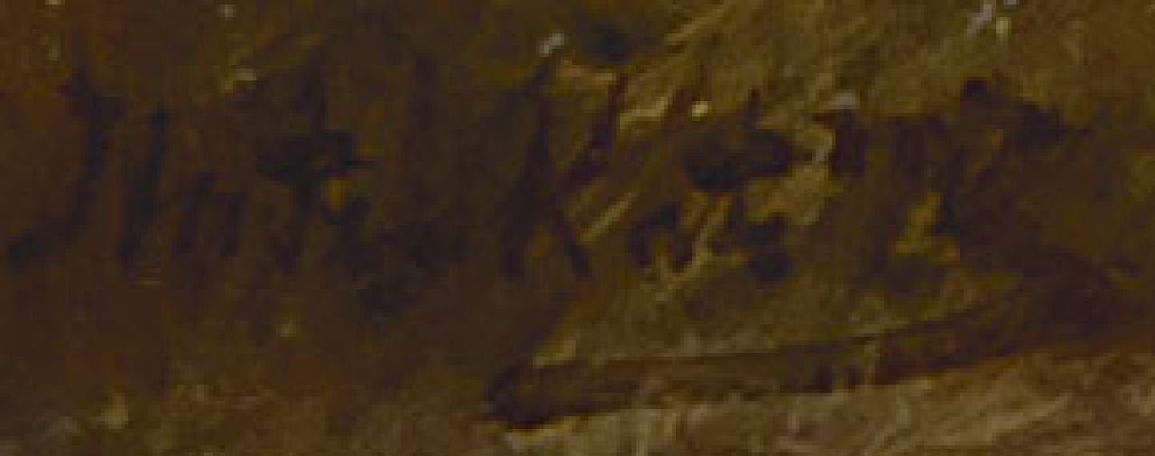 Johannes Marius ten Kate signaturen Op de uitkijk
